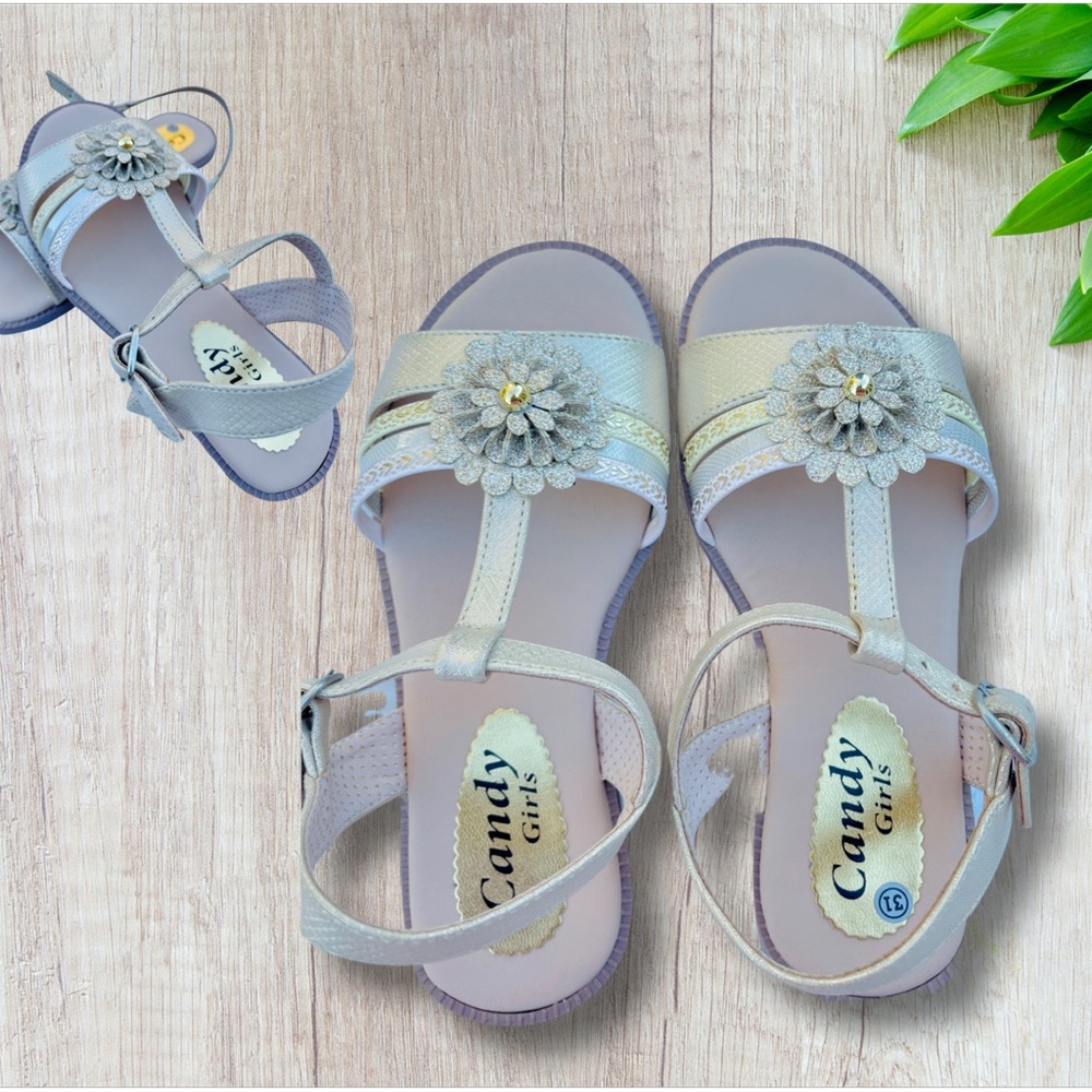 Gold Girl Sandals  Size 12.5